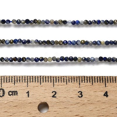 Natural Lapis Lazuli Beads Strands G-RM2025-A21-2mm-1