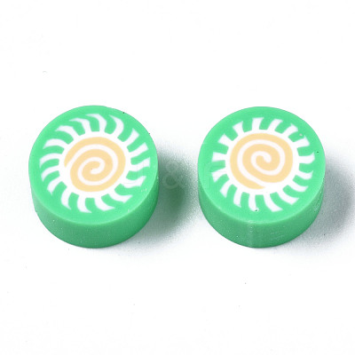 Handmade Polymer Clay Beads CLAY-N008-037E-1