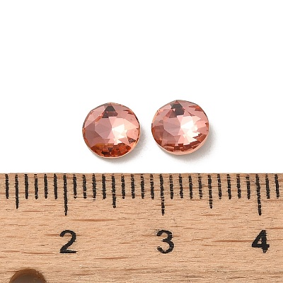 Glass Rhinestone Cabochons RGLA-P037-10A-D262-1