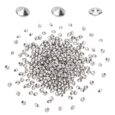 201 Stainless Steel Polished Beads STAS-WH0022-06P-03-1