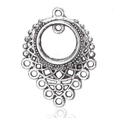 Tibetan Style Alloy Chandelier Component Links TIBE-A006-022AS-1