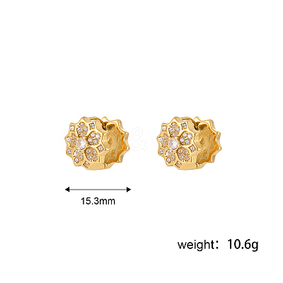 304 Stainless Steel Hoop Earrings LR0799-3-1