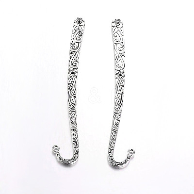 Tibetan Style Alloy Bookmarks TIBEP-33-AS-LF-1
