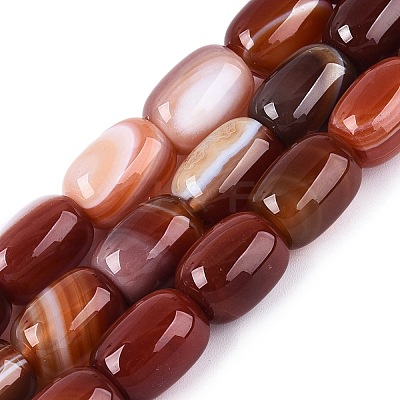 Natural Agate Beads Strands G-N356-02B-06-1