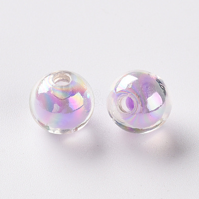 Transparent Acrylic Beads TACR-S152-15B-SS2114-1
