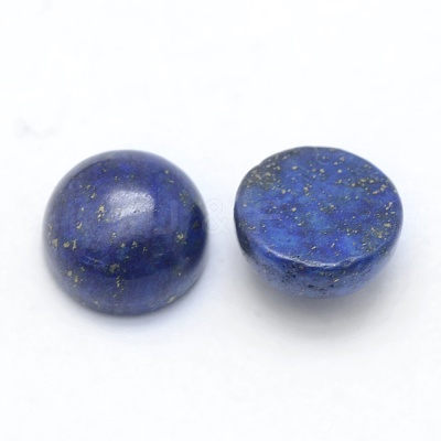 Natural Lapis Lazuli Cabochons G-E492-H-18-1