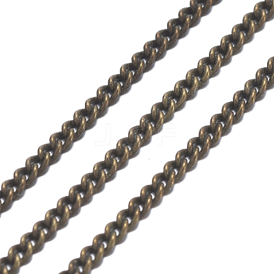 Brass Twisted Chains X-CHC-S100-AB-NF-1