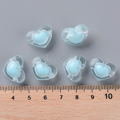 Transparent Acrylic Beads TACR-S152-08A-10-1