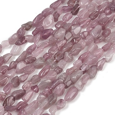 Natural Madagascar Rose Quartz Beads Strands G-Q060-D11-1