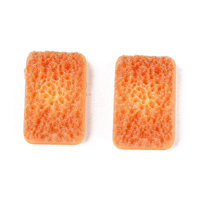 Cookie Luminous Resin Cabochons CRES-T026-02E-1