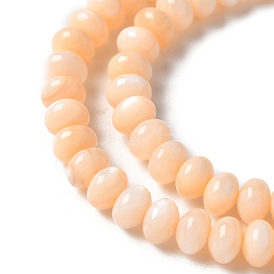 Natural Freshwater Shell Beads Strands SSHEL-C013-07H-1