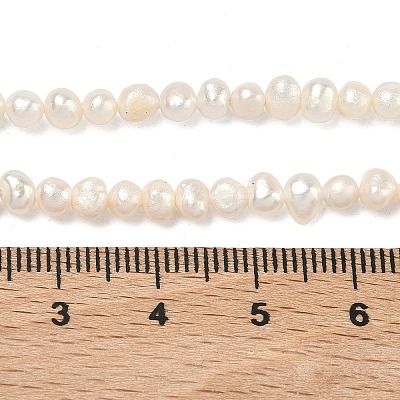 Natural Cultured Freshwater Pearl Beads Strands PEAR-L034-06A-1