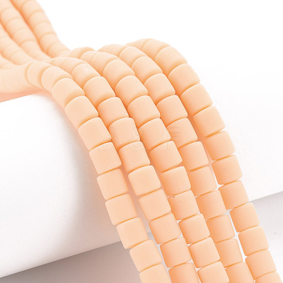 Polymer Clay Bead Strands CLAY-T001-C47-1