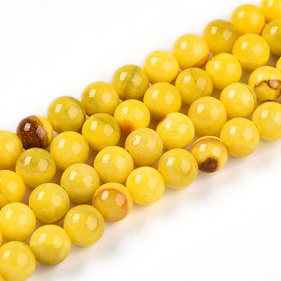 Natural Persian Jade Beads Strands G-A255-A02-01I-1