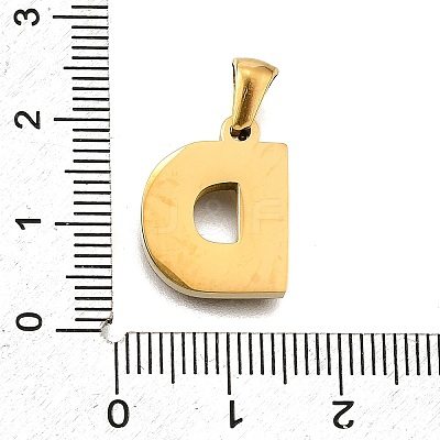Golden 304 Stainless Steel Pendants STAS-K300-01G-D-1