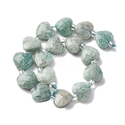 Natural Amazonite Beads Strands G-P570-E15-01-1