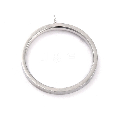 Non-Tarnish 304 Stainless Steel Finger Ring Settings RJEW-O045-09-P-1