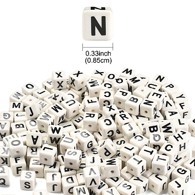 20Pcs Porcelain Beads PORC-FS0001-08B-1