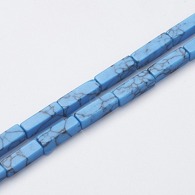 Synthetic Turquoise Beads Strands G-G968-D15-1