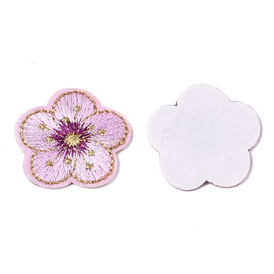 Computerized Embroidery Non Woven Fabric Self-adhesive Patches X-AJEW-T010-02E-1