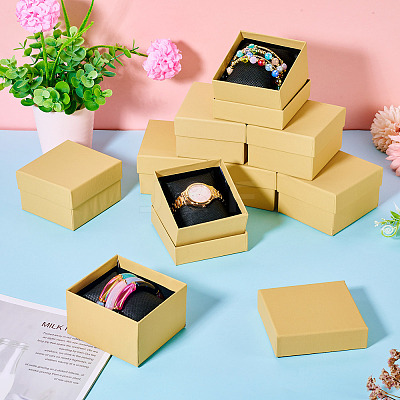Rectangle Paper Jewelry Gift Boxes CON-TAC0010-91G-1