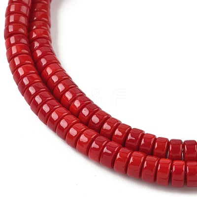 Opaque Glass Beads Strands X-GLAA-I060-01C-1