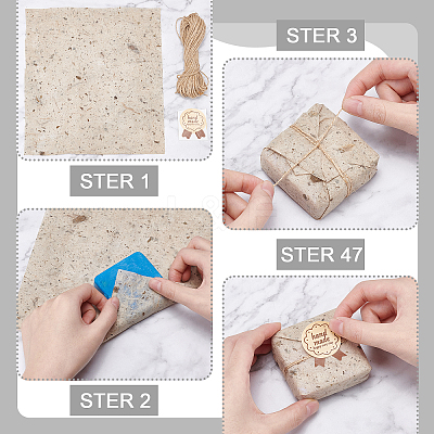 Rectangle Greaseproof Wrapping Paper AJEW-PH0002-96-1