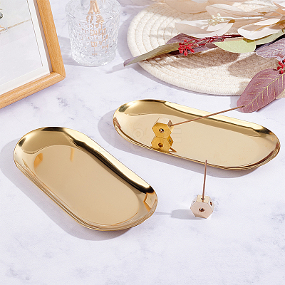 2Pcs Hexagon Brass Incense Burner Holder AJEW-ME0004-08-1