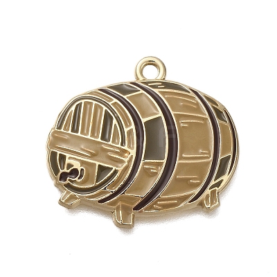 Oktoberfest Theme Alloy Enamel Pendants LS-ENAM-S021-06G-D-1