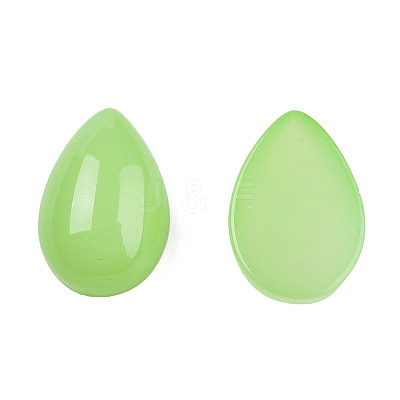 Opaque Resin Cabochons RESI-N022-08E-1
