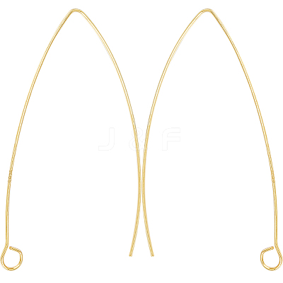 5 Pairs 925 Sterling Silver Earring Hooks STER-BBC0005-91-1