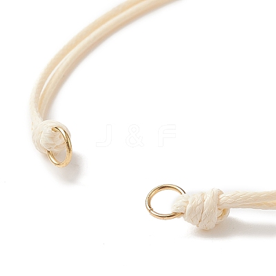 Braided Waxed Polyester Cord AJEW-JB01153-03-1