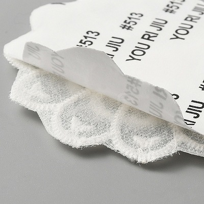 Computerized Embroidery Lace Self Adhesive/Sew on Patches DIY-WH0410-49B-1