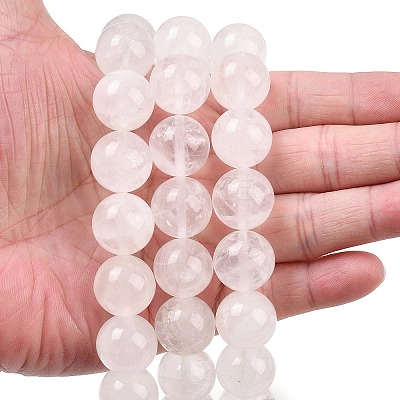 Natural Quartz Crystal Beads Strands G-L648-A01-16mm-1