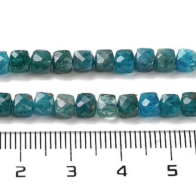 Natural Blue Apatit Beads Strands G-H042-A12-02B-1