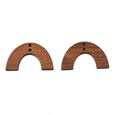 Walnut Wood Pendants WOOD-N011-009-1