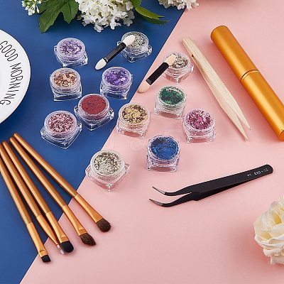 Flake Foil Nail Art Glitter Powder MRMJ-OC0001-15-1