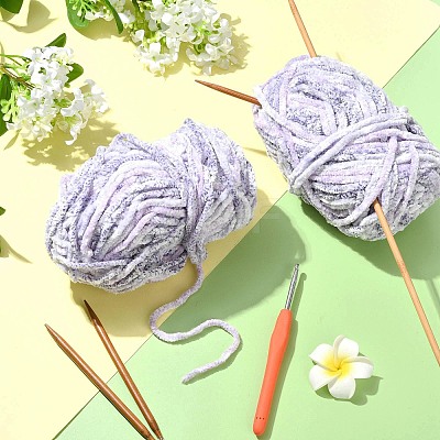 Super Bulky Chenille Polyester Yarn YCOR-FZC0001-01A-1