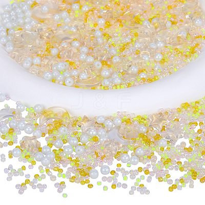 2 Bag Glass & Seed Beads GLAA-SZC0001-94D-1