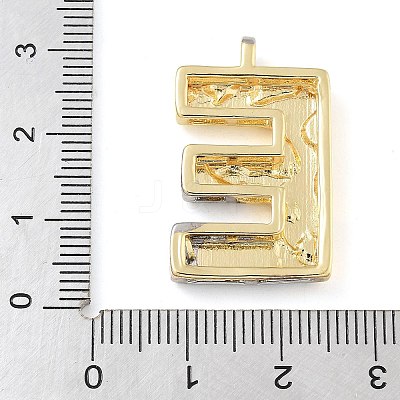 Brass Pendants PALLOY-S036-01G-E-1