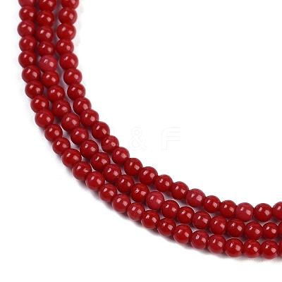 Synthetic Coral Beads Strands CORA-M003-01-1