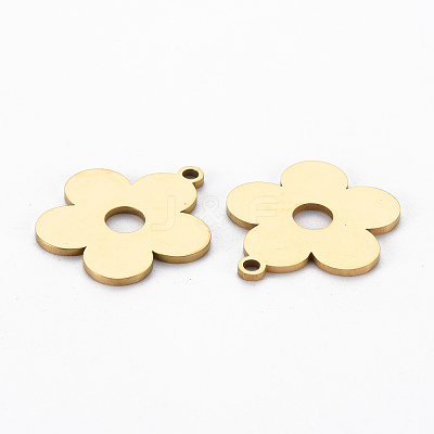 Ion Plating(IP) 201 Stainless Steel Pendants STAS-Q240-065G-1