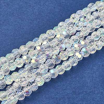 Glass Beads Strands LS-GF4mmC28-AB-1