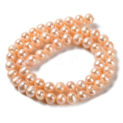 Natural Cultured Freshwater Pearl Beads Strands PEAR-E018-27-1