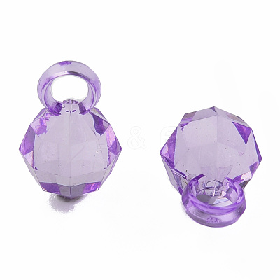 Transparent Acrylic Pendants MACR-S373-125-B02-1