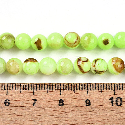 Natural Persian Jade Beads Strands G-A255-A02-01B-1