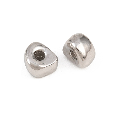Irregular 304 Stainless Steel Beads STAS-D394-03C-P-1