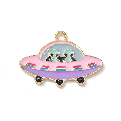 Alloy Enamel Pendants AL-CBACD8B-10A-G-1