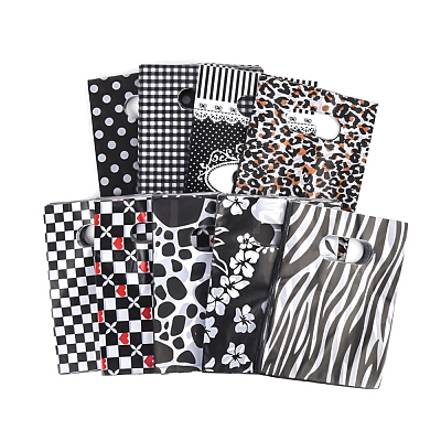 Printed Plastic Bags PE-T003-15x20cm-01-1