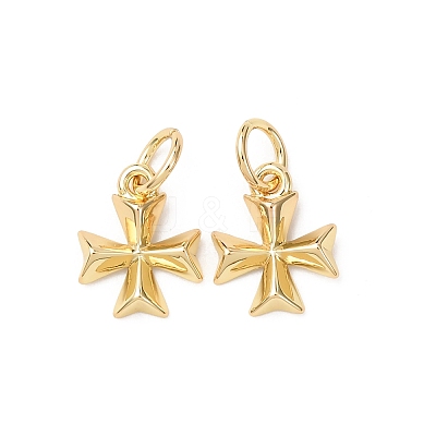 Brass Pendants KK-D019-02D-G-1